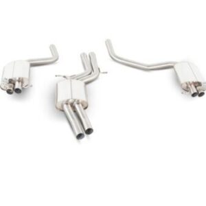 Scorpion Exhaust Res-Half System Valved Audi RS4 B8 4.2 FSI Quattro Avant 2010-2015
