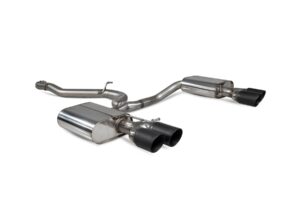 Scorpion Exhaust Non-Res GPF-Back System Black Seat Leon Cupra ST 300 Carbon Edition 2018-2019