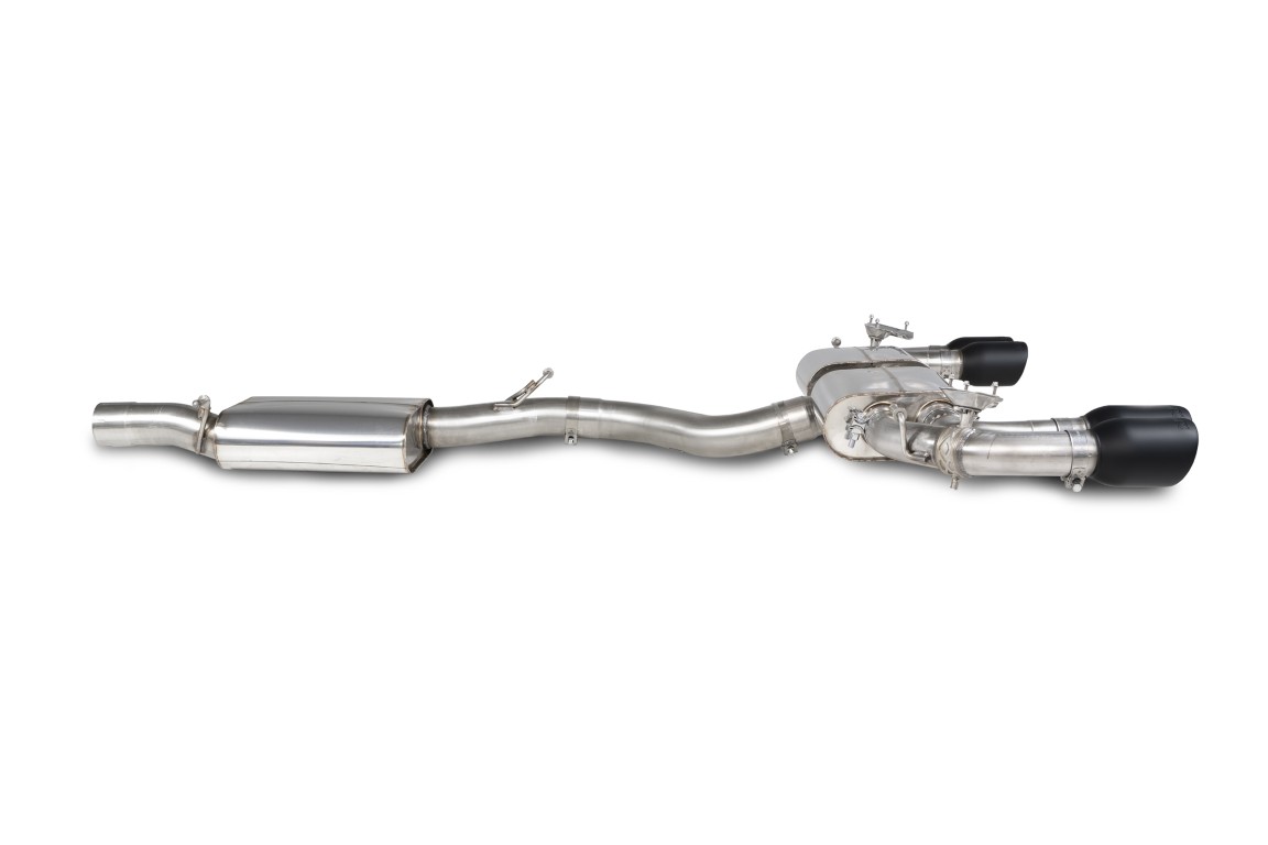 Scorpion Exhaust Resonated GPF Back System With Valves Daytona Black Ceramic Tailpipe CUPRA Formentor VZ 4Drive 310 & 333hp 2020-2026