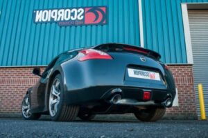 Scorpion Exhaust Non-Res Half System (Y-Piece Back) Fits Nissan 370Z Non-GPF Model 2009-2020