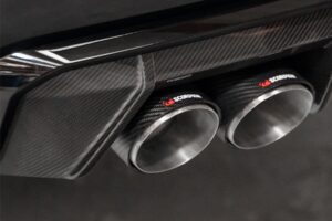 Scorpion Exhaust Half System Carbon Ascari Trims BMW M3 G80 Competition GPF Model 2021-2026