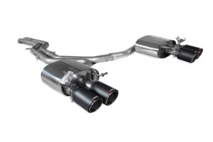 Scorpion Exhaust Non-res half System Audi S4 B9 Quattro 3.0T V6 Avant Non-GPF Models 2017-2019