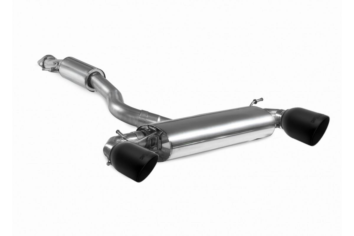 Scorpion Exhaust Resonated GPF Back System Black Toyota Yaris GR Pre-Facelift 2020-2024