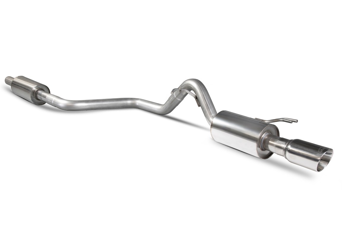 Scorpion Exhaust Resonated Cat-Back System Daytona Tailpipe Mitsubishi Colt Z30 CZC 1.5T 3 & 5 Door 2004-2008