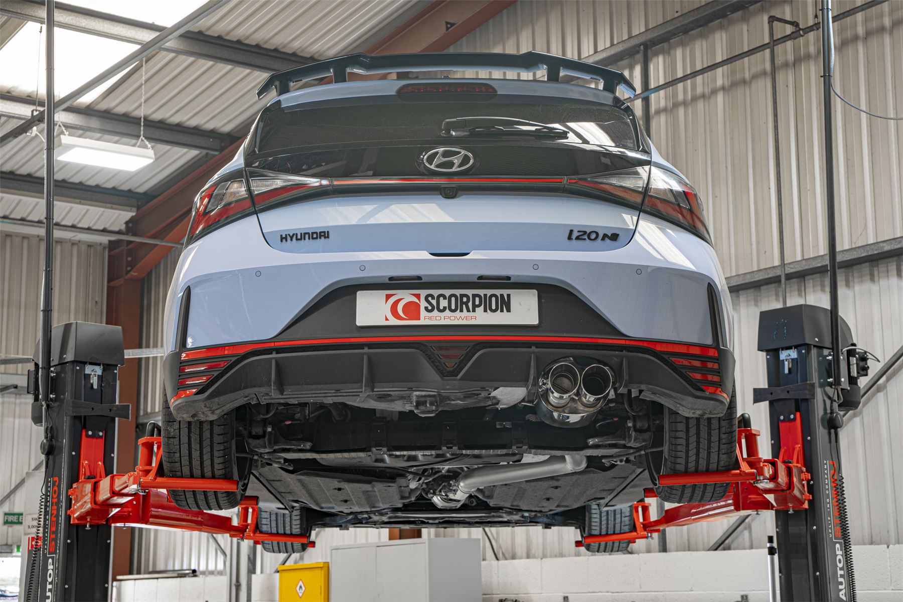 Scorpion Exhaust GPF-Back With Electronic Valve Hyundai i20N 2021-2025