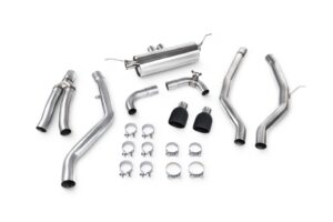 Scorpion Exhaust Cat-Back Daytona Black Ceramic Tailpipe Toyota Supra A90 3.0T ROW Non-GPF Model 2019-2026