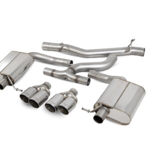 Scorpion Exhaust Non-Res GPF-Back System Silver Seat Leon Cupra ST 300 Carbon Edition 2018-2019