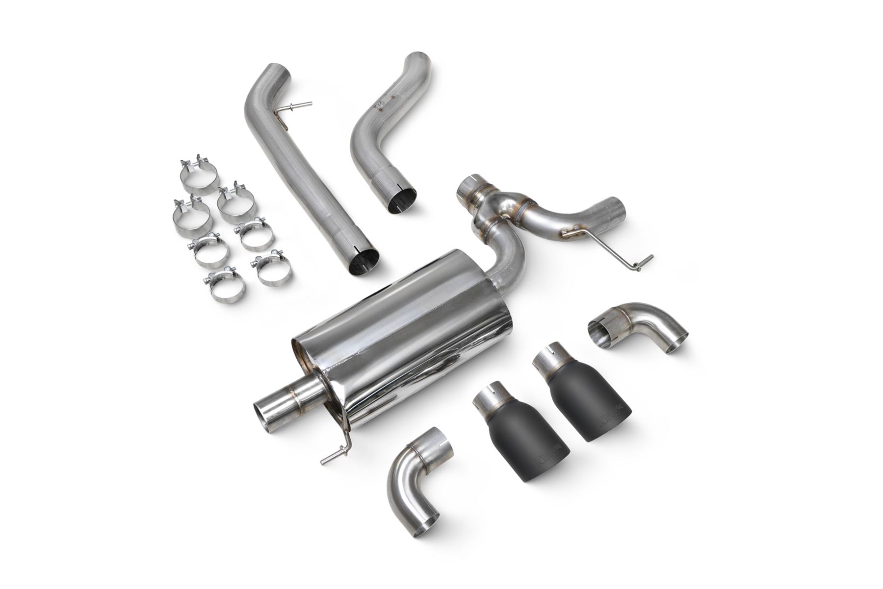 Scorpion Exhaust GPF-Back System Black Daytona Trims BMW 220i G42 GPF Model 2022-2026