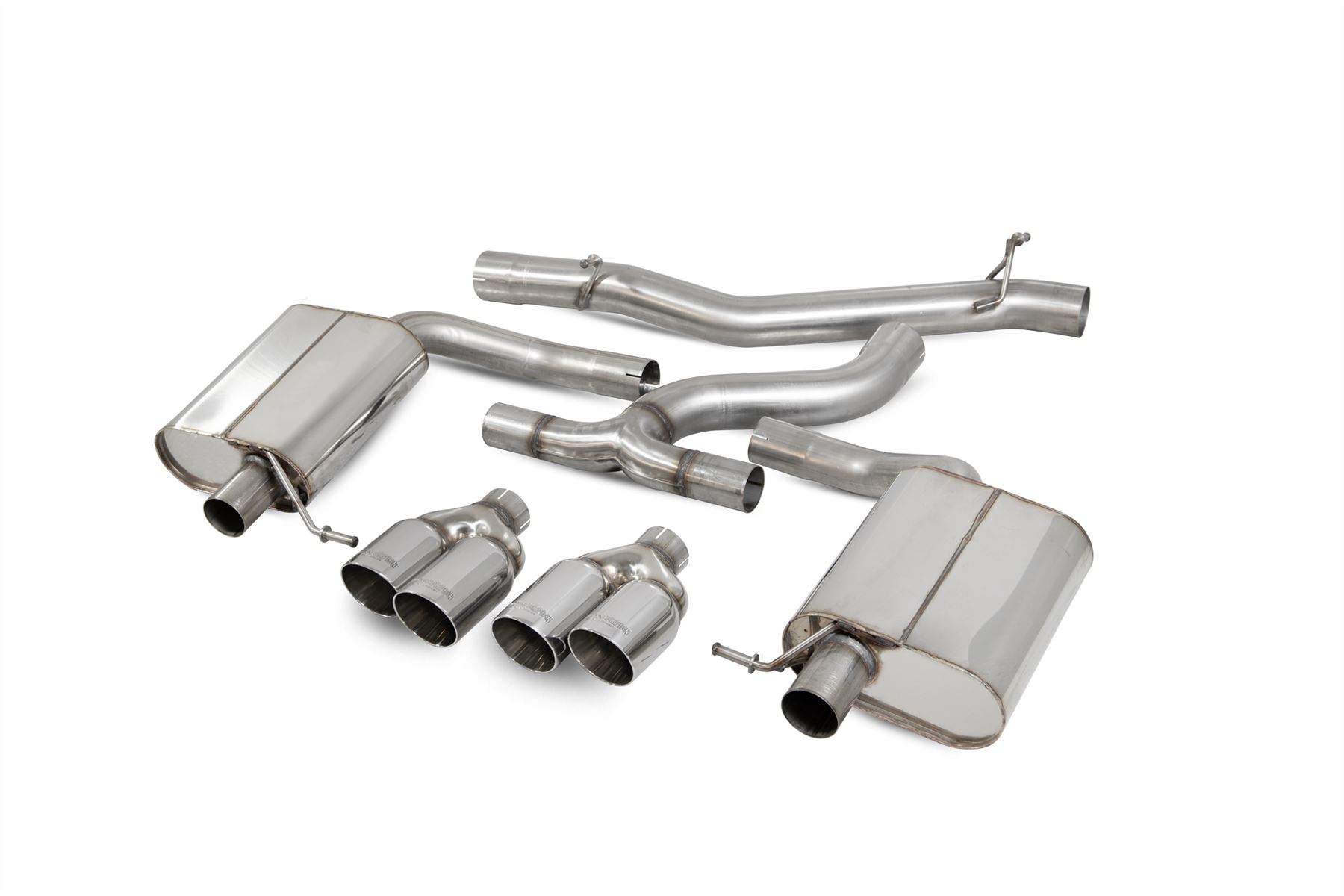 Scorpion Exhaust Non-Res Cat-Back Volkswagen Golf R MK7.5 Estate Facelift including GPF model 2018-2020