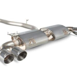 Scorpion Exhaust Non-Res Cat-Back Valved Audi S1 2.0 TFSi Quattro 2014-2018