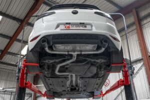 Scorpion Exhaust Cat Back GTI Style System Carbon Volkswagen Golf GTD MK7 185PS 2013-2016