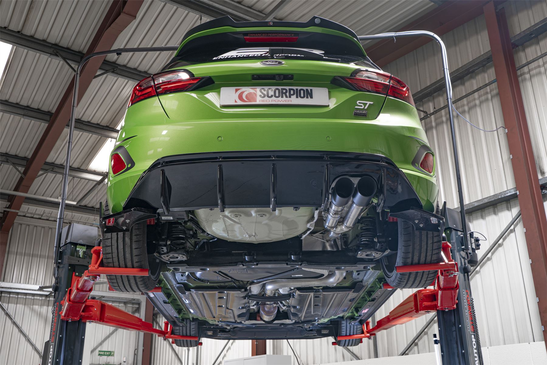 Scorpion Exhaust Predator Valved GPF System Ford Fiesta ST MK8 Pre September 2020 2018-2020