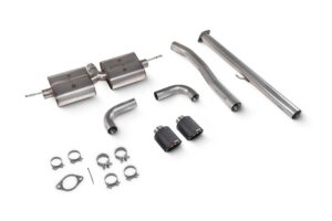 Scorpion Exhaust Non-Resonated GPF-Back System Non Valved Ascari Tailpipe Hyundai Kona N 2021-2023