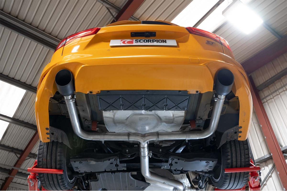 Scorpion Exhaust Predator GPF-Back System Daytona Ceramic Ford Focus ST Mk4 Estate 2019-2025