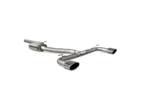Scorpion Exhaust Non-Resonated Cat/GPF-Back System EVO R Tailpipe Seat Leon Cupra 2.0 Tsi 280/290/300 GPF Models 2014-2020