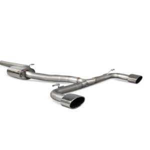 Scorpion Exhaust Non-Resonated Cat/GPF-Back System EVO R Tailpipe Seat Leon Cupra 2.0 Tsi 280/290/300 GPF Models 2014-2020