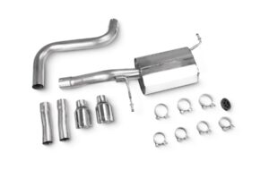 Scorpion Exhaust Rear Silencer Daytona Trims Ford Fiesta EcoBoost 1.0T Fits cars with standard base valance 2013-2017