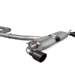 Scorpion Exhaust Non-Res Cat-Back (Black) Volkswagen Golf GTI Mk6 2.0 Tsi 2009-2013