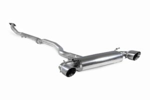 Scorpion Exhaust Non-Resonated GPF Back System Daytona Tailpipe Toyota Yaris GR Circuit Pack Pre-Facelift 2020-2024