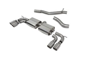 Scorpion Non-res Cat/GPF-Back system Volkswagen Golf R MK8/8.5 GPF Model 2021-2026