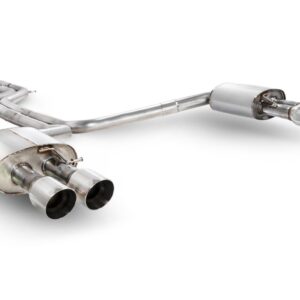 Scorpion Exhaust Non-Resonated Half System With No Valves Daytona Tailpipe Audi S6 C7 2012-2018