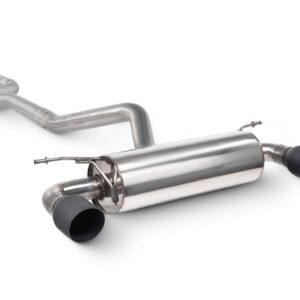 Scorpion Exhaust Non-Resonated Cat-Back System Without Valve Daytona Black Ceramic Tailpipe BMW M235i F22 2014-2016
