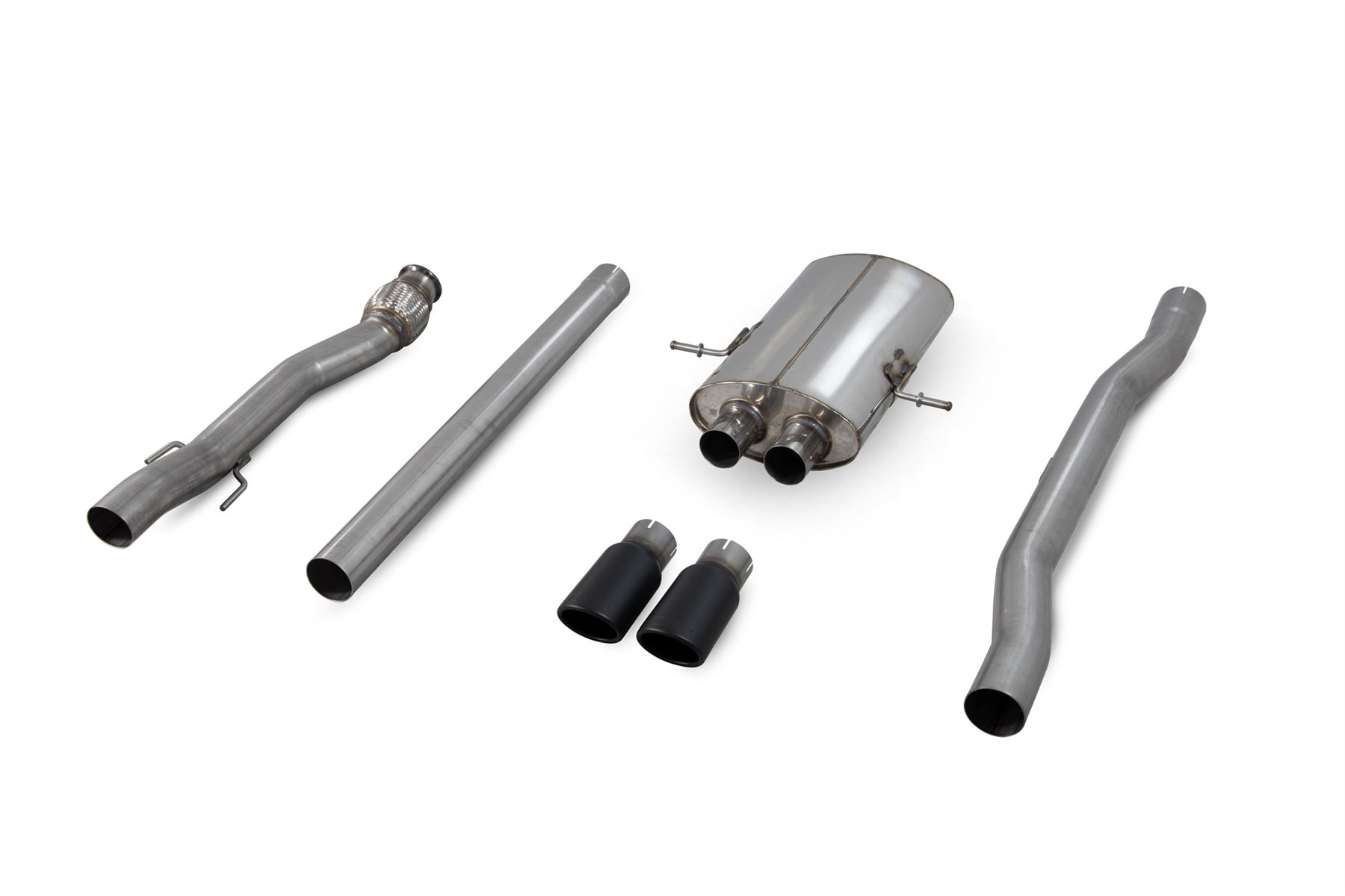 Scorpion Exhaust Non-Res Cat-Back (Black) Mini Cooper S R56/R57/R58/R59 2007-2014