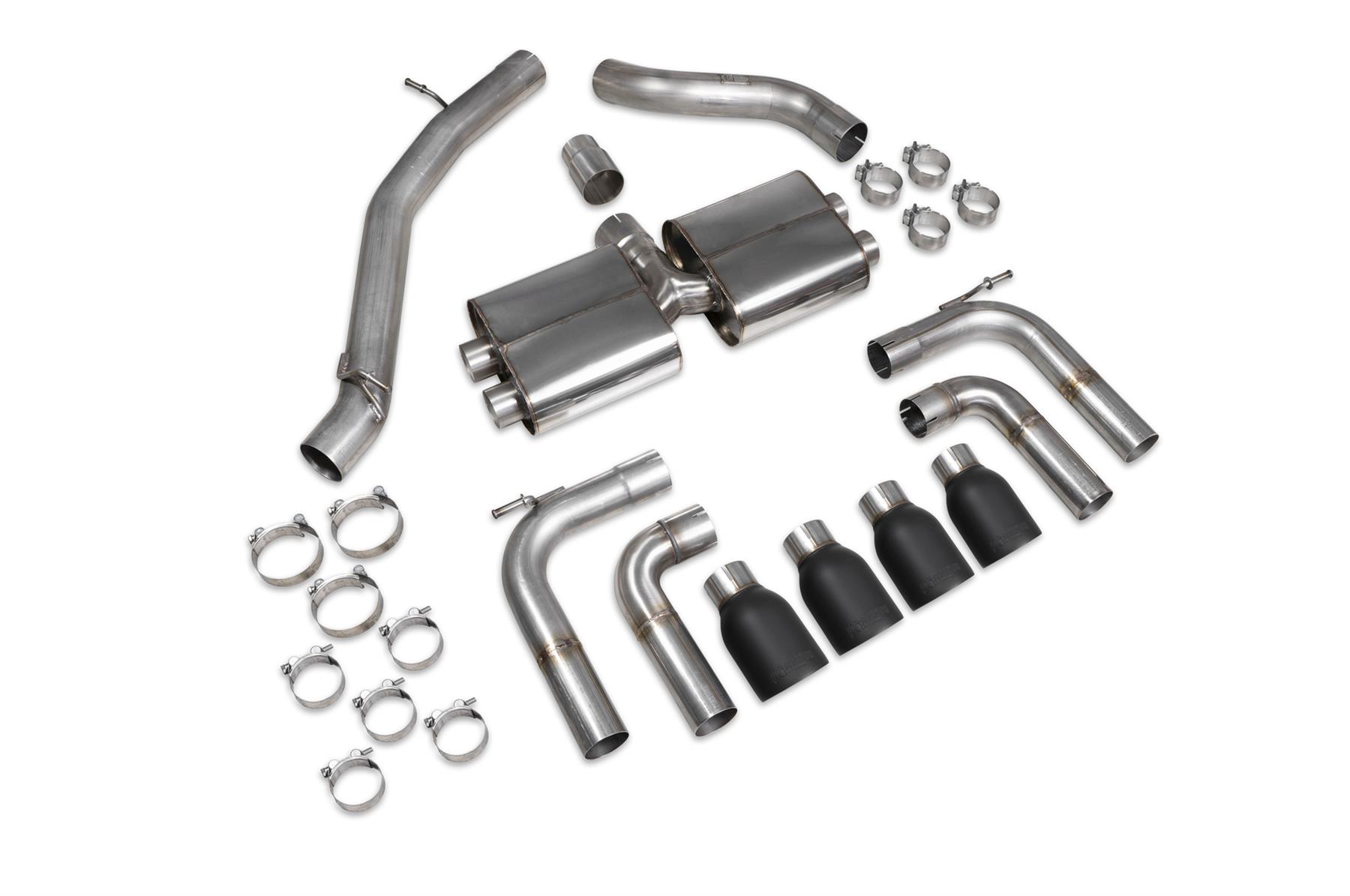 Scorpion Exhaust Non-Res/GPF Back Without Valves Audi S3 Saloon 8V 2013-2020