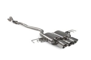 Scorpion Exhaust Part-Resonated Cat-Back Honda Civic Type R FK8 R/H Drive 2017-2019