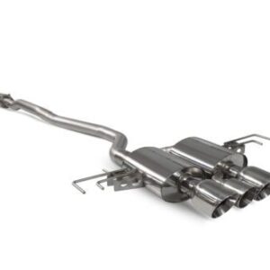 Scorpion Exhaust Part-Resonated Cat-Back Honda Civic Type R FK8 R/H Drive 2017-2019