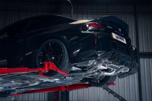 Scorpion Exhaust Half System Black Ceramic Daytona Trims BMW M2 G87 GPF Model 2022-2026