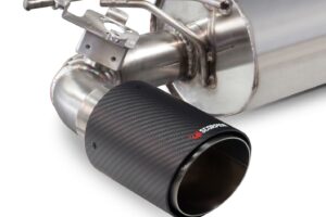 Scorpion Exhaust Non-Res Cat-Back Valved (Black) BMW M240i F22/F23 Including X-Drive 2016-2018