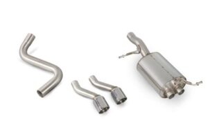 Scorpion Exhaust Rear Silencer Ford Fiesta EcoBoost 1.0T 100/125/140 PS Zetec S Rear Valance Required 2013-2017