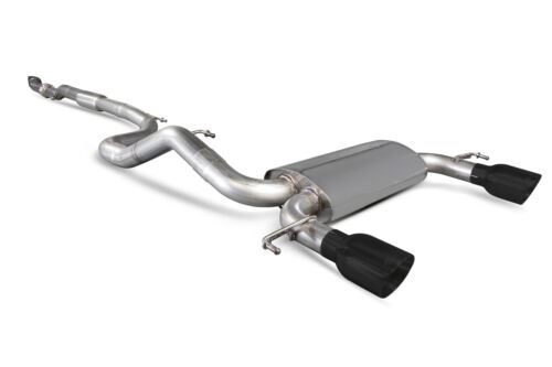 Scorpion Exhaust Res Cat-Back (Black) Vauxhall Corsa E VXR 2015-2018
