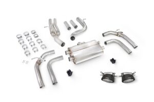 Scorpion Exhaust Non-Resonated GPF-Back System With Valves Ascari RS Tailpipe Audi RS3 8Y Sportback 2021-2026