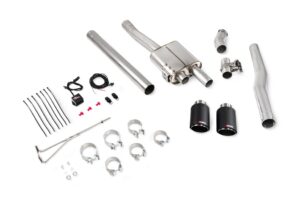 Scorpion Exhaust Tunr Non-Resonated Cat-Back System With Valve Ascari Tailpipe Mini Cooper S F56 (Non UK/Euro Models) 2014-2024