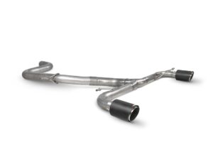 Scorpion Exhaust Non-Resonated Predator Cat-Back System Ascari Tailpipe Volkswagen Golf MK6 GTI 2.0 Tsi 2009-2013
