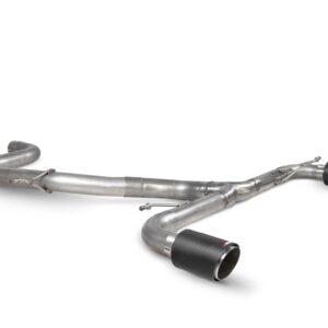 Scorpion Exhaust Non-Resonated Predator Cat-Back System Ascari Tailpipe Volkswagen Golf MK6 GTI 2.0 Tsi 2009-2013
