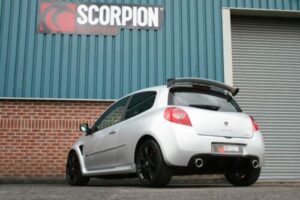 Scorpion Exhaust Non-Res Cat-Back Renault Clio MK3 2.0 RS 200 2009-2012