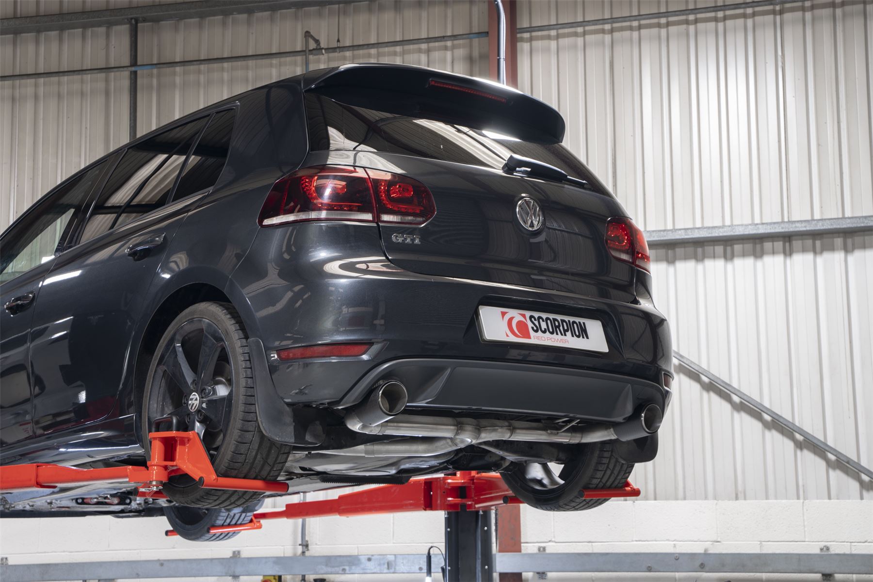 Scorpion Exhaust Non-Res Predator Cat-Back System Volkswagen Golf GTI MK6 Edition 35 2009-2013