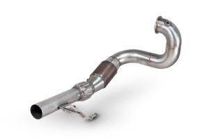 Scorpion Exhaust Downpipe With A High Flow Sports Catalyst Volkswagen UP! GTI & 1.0 TSI 2018-2024