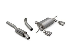 Scorpion Exhaust Res Cat-Back Audi TT Mk1 Quattro 180 & 225 Bhp 1999-2006