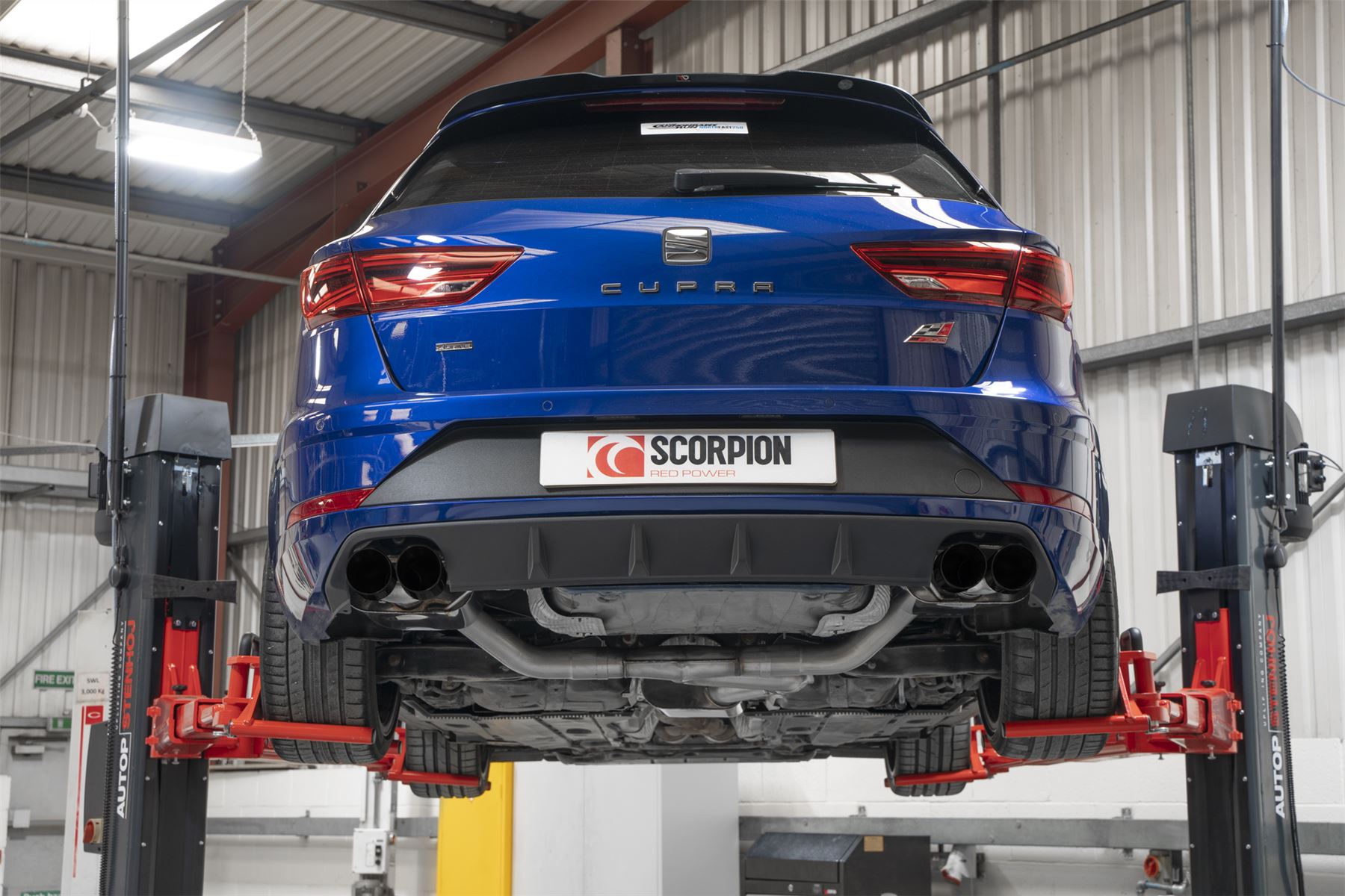 Scorpion Exhaust Resonated GPF-Back Seat Leon Cupra ST 300 4Drive 2018-2022