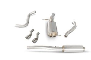 Scorpion Exhaust Res Cat-Back Ford Fiesta EcoBoost 1.0T 100/125/140 PS Zetec S Rear Valance Required 2013-2017