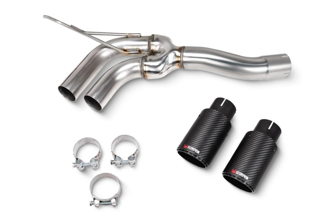 Scorpion Rear Silencer Delete Dakar Land Rover Defender D350 90/110 3.0 Diesel Models 2020-2026