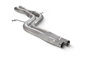 Scorpion Exhaust Original Centre Silencer Delete With X-Pipe Audi S4 3.0 TSFI V6 Quattro Saloon B8 2009-2017