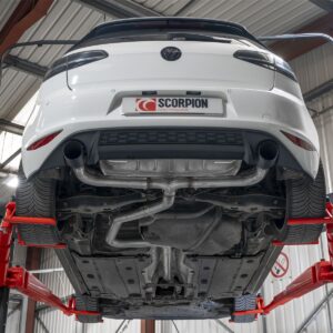 Scorpion Exhaust Cat Back GTI Style System Volkswagen Golf GTD MK7 185PS 2013-2016