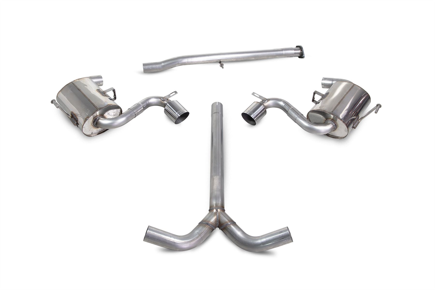 Scorpion Exhaust Res Cat-Back Mini Cooper S R52/R53 2002-2006