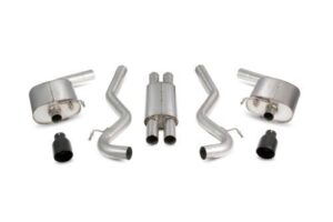 Scorpion Exhaust Res Cat-Back (Black) Ford Mustang 5.0 V8 GT Non-GPF Model 2015-2019