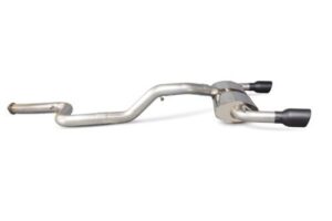 Scorpion Exhaust Non-Res Cat-Back 3" (Black) Ford Focus MK2 ST 225 2.5 Turbo 2006-2011